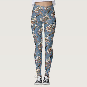 Leggings Élégance Des Flamants roses Artistiques Roses