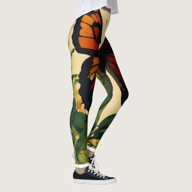 Leggings Élégance du débroussaillage : Bliss papillon Leggi (Droite)