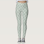 Leggings Elégant Pastel Couleur Moderne Vert Blanc Modèle<br><div class="desc">Elégant Pastel Couleur Moderne Vert Modèle Blanc Leggings.</div>