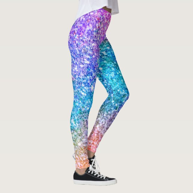 Leggings Elégante Parties scintillant colorée moderne (Droite)