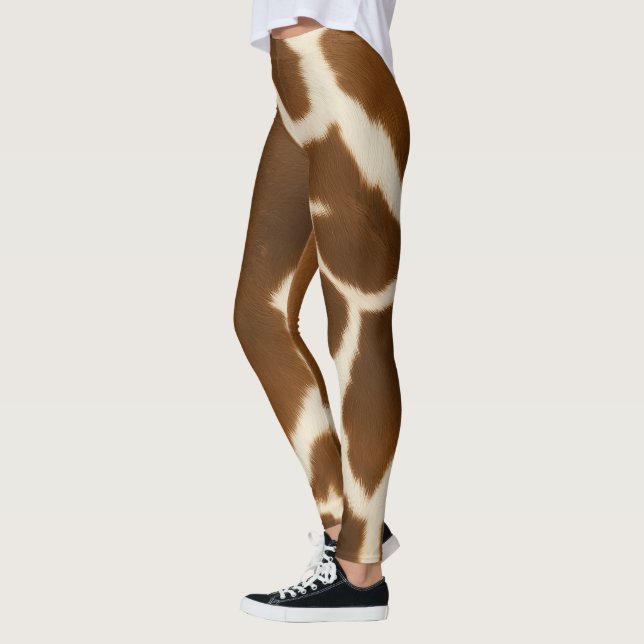 Leggings Élégante Vache Faux Cuir Collection moderne (Gauche)