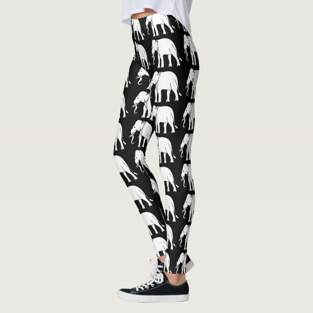 Leggings Éléphant de Siamese (Gauche)