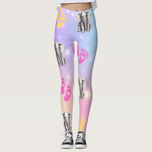 Leggings elephants  (Devant)
