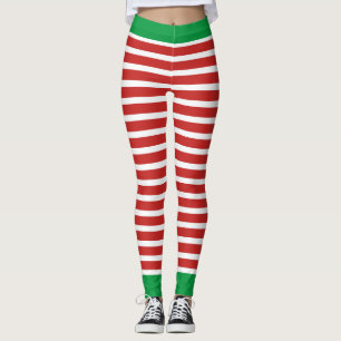 Leggings Elf Pantalon en costume d'elfe Noël