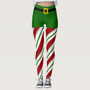 Leggings Elf Père Noël les elfes les jambes des femmes de N