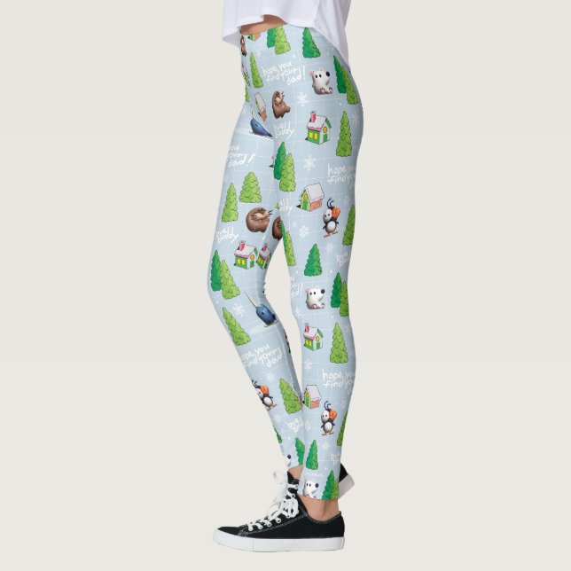 Leggings Elf the Movie | Bye Buddy Hope You Find Your Dad (Gauche)