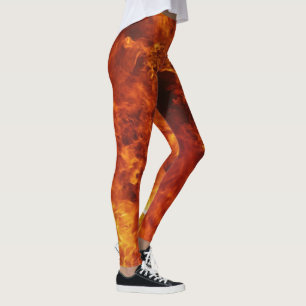 Leggings Elle est en feu