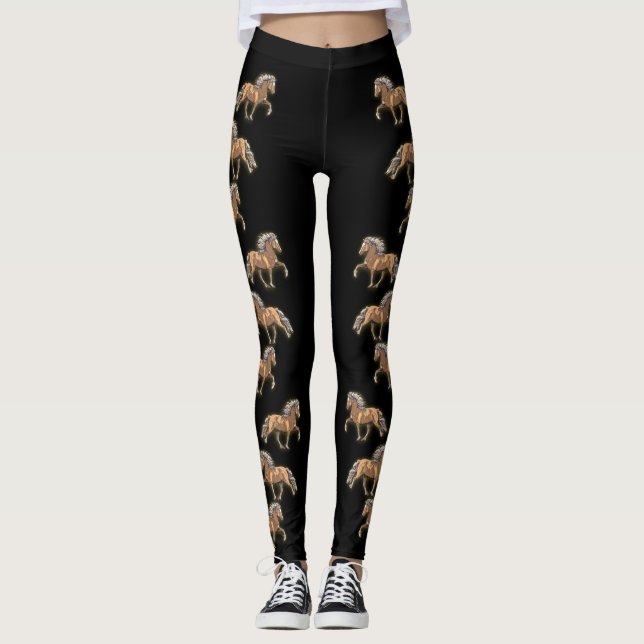 Leggings Elska Art Déco islandais (Devant)