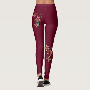 Leggings Emballage occidental de baril de cow-girl de rodéo