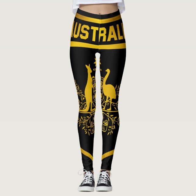 Leggings Emblème Australie (Devant)