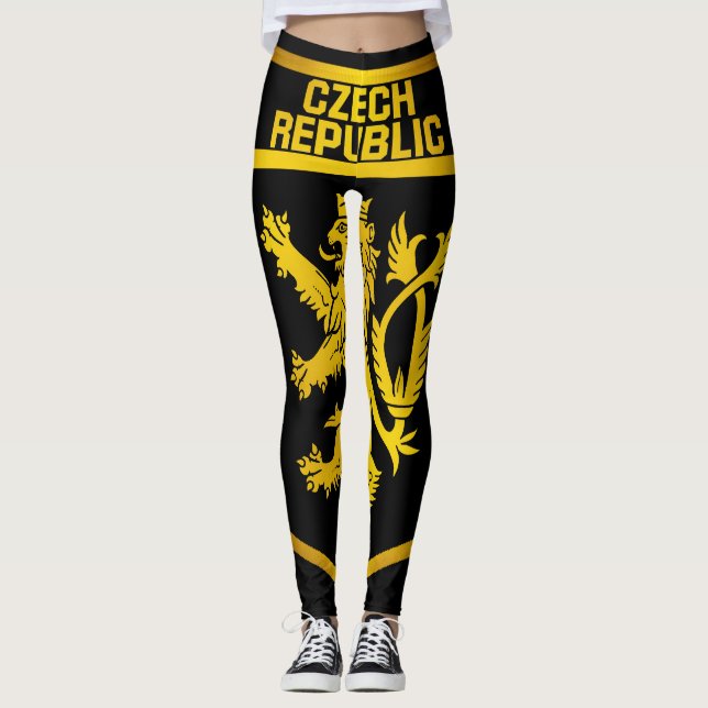 Leggings Emblème de la République tchèque (Devant)