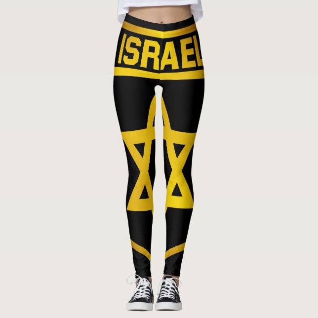 Leggings Emblème d'Israël (Devant)