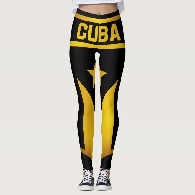 Leggings Emblème du Cuba (Devant)