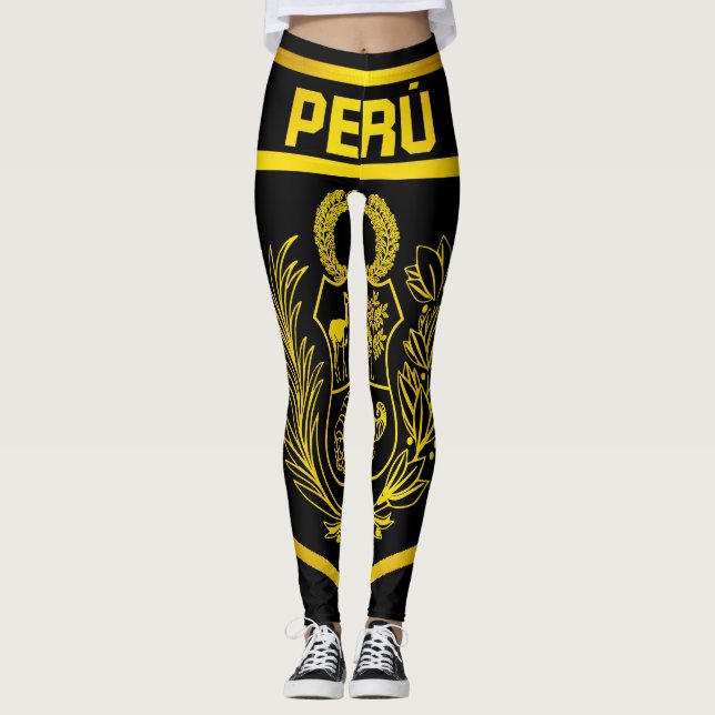 Leggings Emblème du Pérou (Devant)