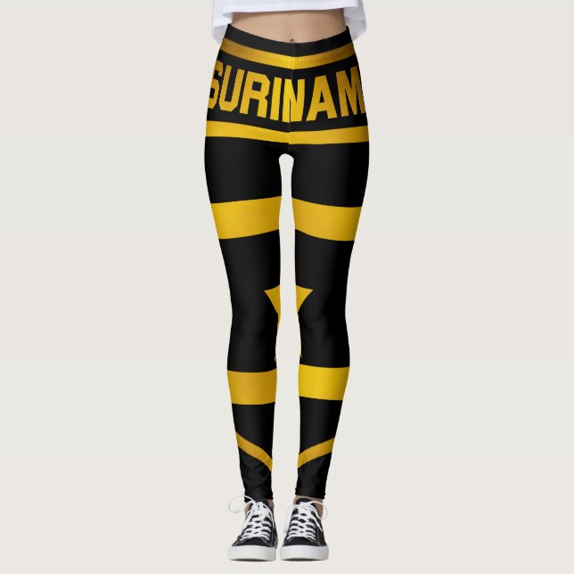Leggings Emblème du Suriname (Devant)