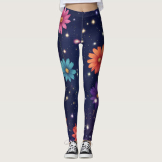 Leggings Embrassez chaque pétale avec des fleurs Design Leg