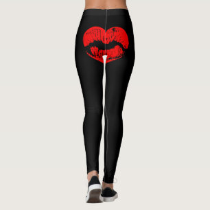 Leggings Embrassez mes guêtres de bout