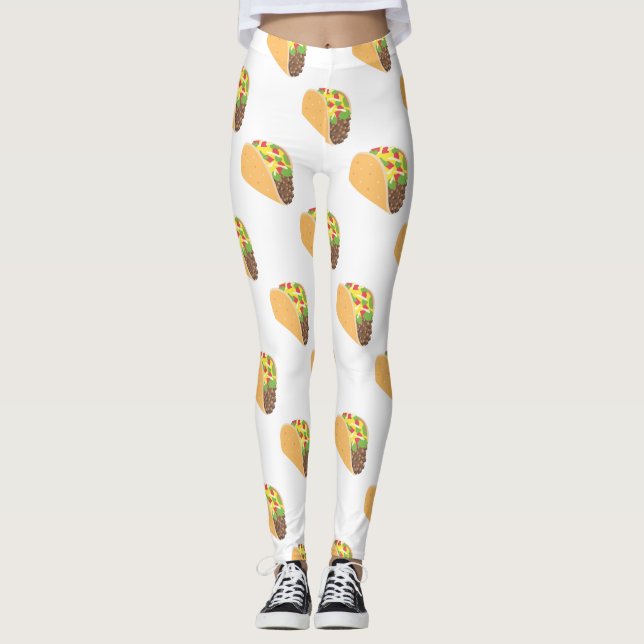 leggings emoji taco (Devant)