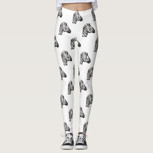 leggings emoji zebra