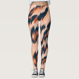 Leggings Empreinte de léopard : Textile Design sans joint.