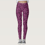 Leggings Empreintes de léopard roses chauds<br><div class="desc">Ces légumineuses mignonnes présentent un design empreinte de léopard dans une couleur rose chaud ou fuchsia. Idéal pour le gymnase ou tout autre endroit où vous voulez faire une déclaration de mode poster de animal amusante!</div>