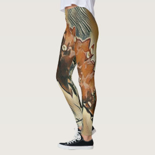Leggings en art de rosier