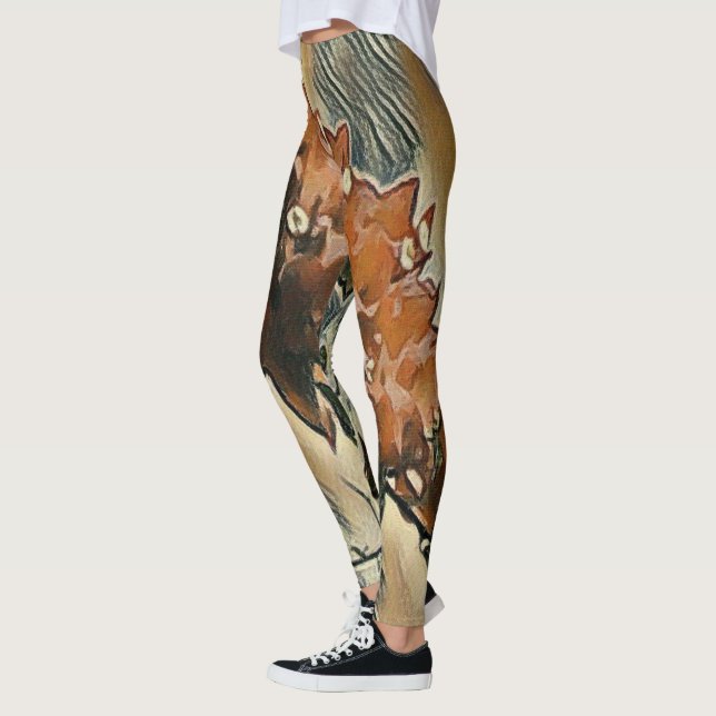 Leggings en art de rosier (Gauche)