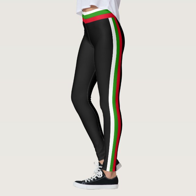 Leggings en bande latérale - Choisir les couleurs (Gauche)