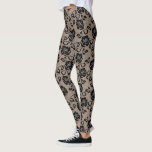 Leggings en dentelle noire Faux<br><div class="desc">Couleur personnalisée - Leggings romantiques personnalisés avec Faux Black Lace Fishnet Design moderne - ou Choisissez / ajoutez votre couleur arrière - plan préférée ! Vous pouvez également ajouter votre texte / nom ! Redimensionner et déplacer ou supprimer / ajouter élément / texte / image avec l'outil Personnalisation. Conception par...</div>