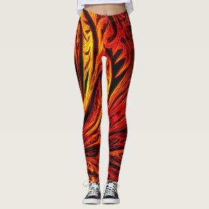 Leggings En feu