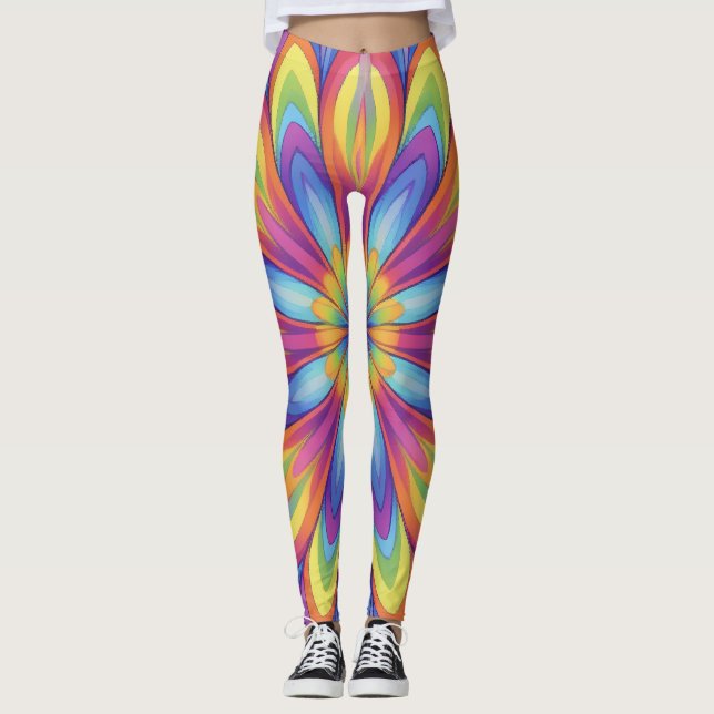 Leggings En fleur (Devant)