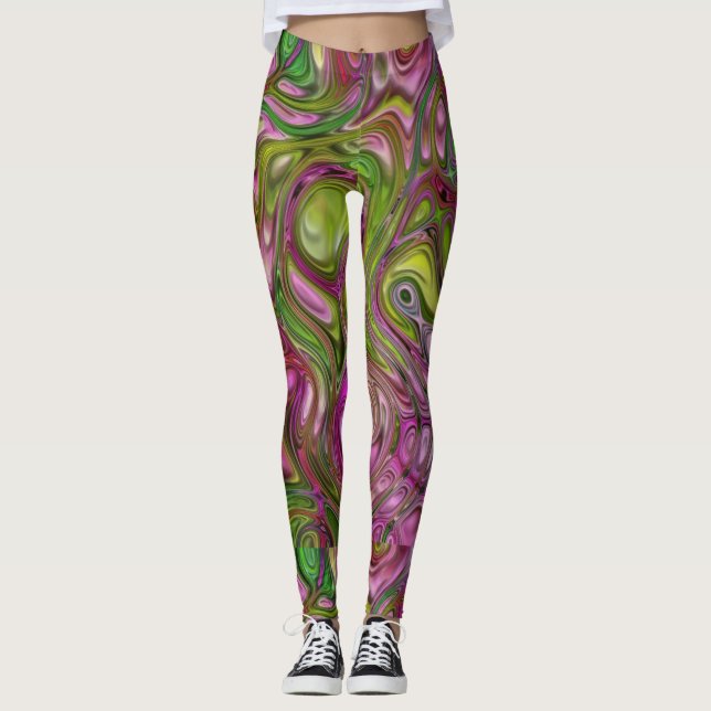 Leggings en marbre (Devant)