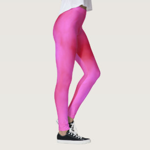 Leggings en nuages roses
