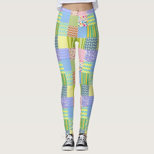 Leggings en Patchwork (Devant)