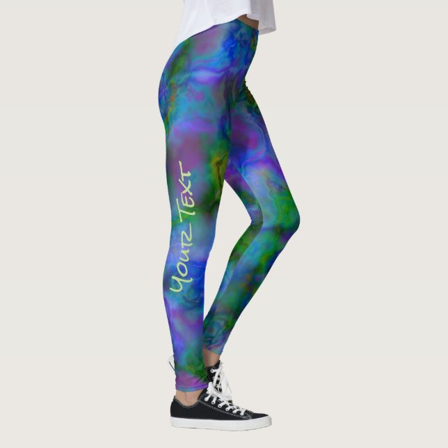 Leggings en plasma coloré (Droite)