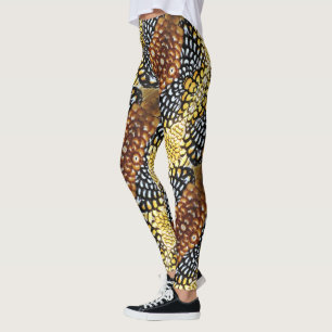 Leggings en plumes de cuir de Reeve - Design 2