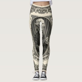 Leggings En Rock We Trust 1 Rock Washington Guitare Vintage