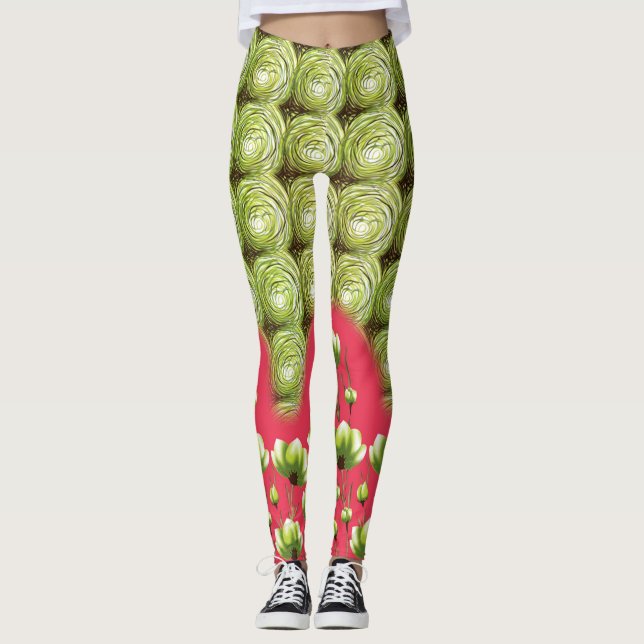 Leggings en soie, empilés et beurre | Luxe Fit (Devant)