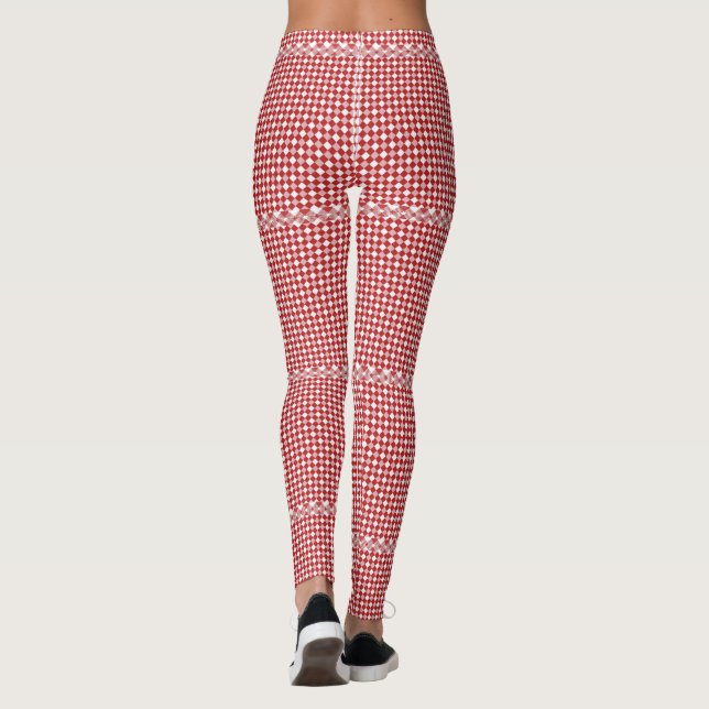 Leggings en vichy vérifiée (Dos)