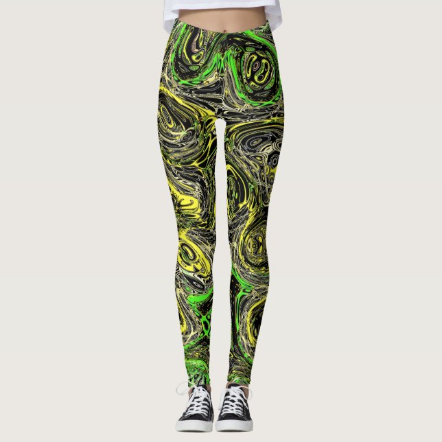 Leggings Enfer et cauchemar (Devant)