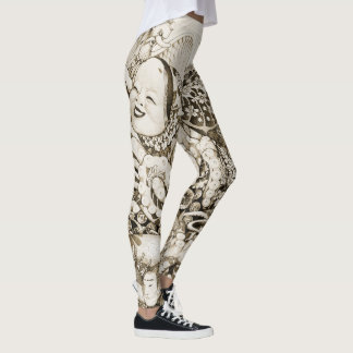 Leggings enigmatic octopus@miyairi