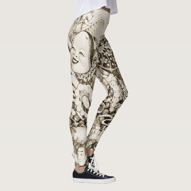 Leggings enigmatic octopus@miyairi (Droite)
