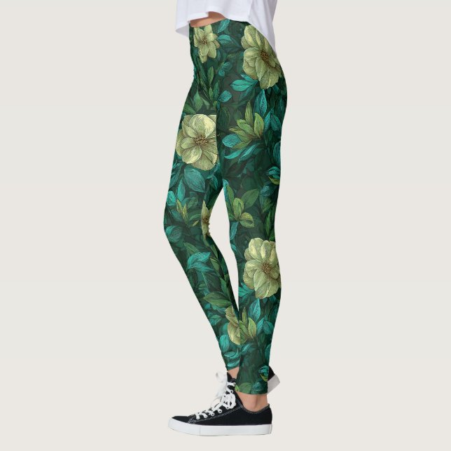 Leggings Ensembles Cadeaux de Fête Accent Green CrossFit Ga (Gauche)