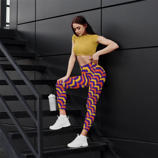 Leggings Entraînement au fromage à bande mignonne (Créateur téléchargé)