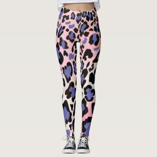 Leggings Entraînement féminin Jambes violettes - CHEETAH SA