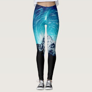 Leggings Entre la galaxie et la montagne
