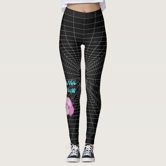 LEGGINGS ENTREZ DANS LE VIDE DE LA GRILLE (Devant)