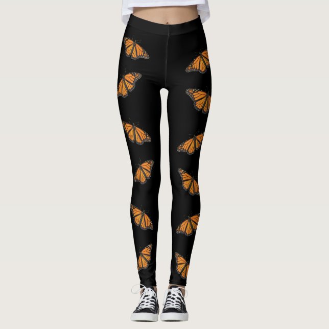 Leggings Enveloppez-vous le papillon de Monarch Wrap (Devant)