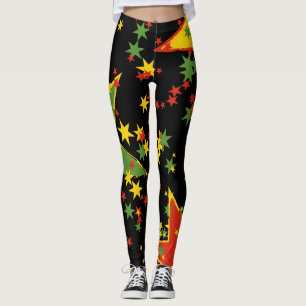 Leggings épangés de Rasta Star