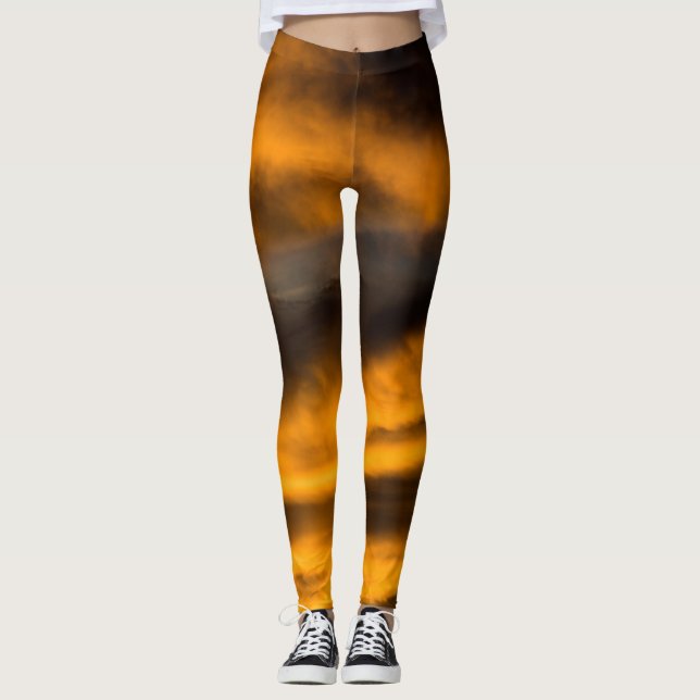 Leggings épuisement des aigles (Devant)